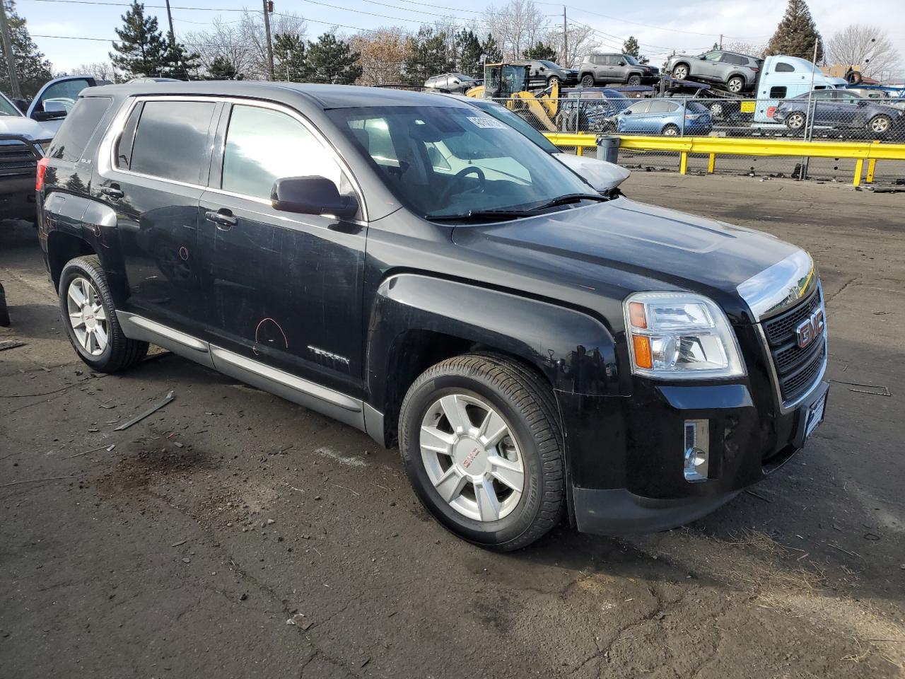2013 GMC Terrain VIN 2GKFLREK9D6364631 Copart auction photo, side damage thumbnail 4