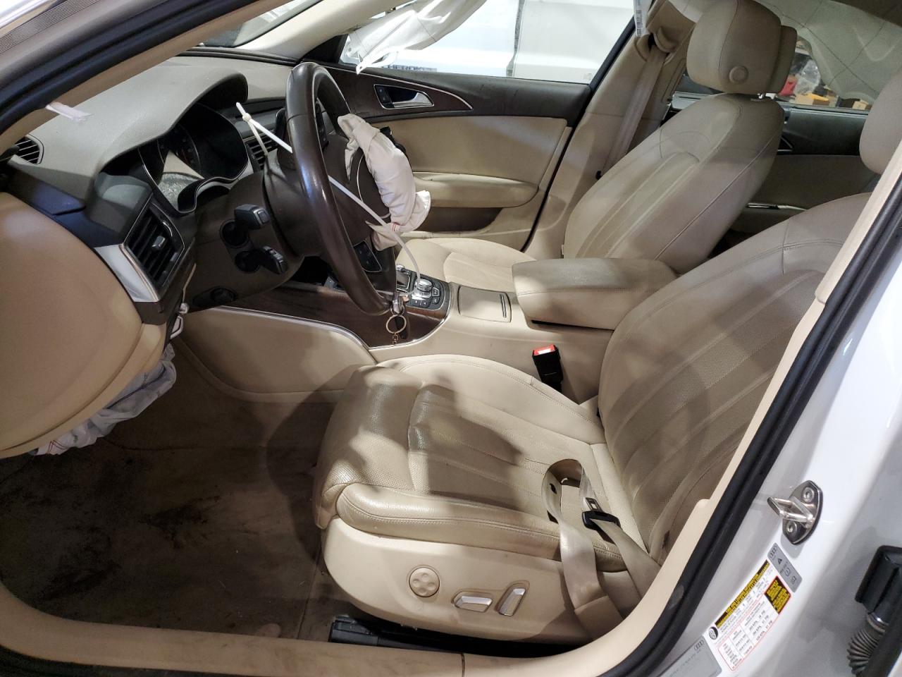 2016 Audi A6 VIN WAUHGAFC4GN010210 Copart auction photo, front end damage thumbnail 7