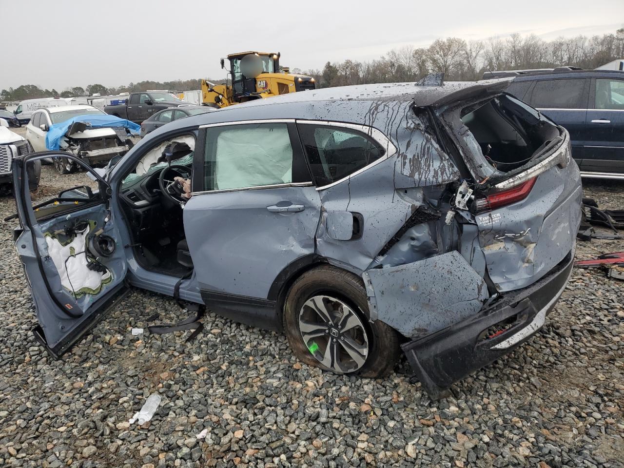 2021 Honda CR-V VIN 5J6RW1H72ML009682 Copart auction photo, all over damage thumbnail 2