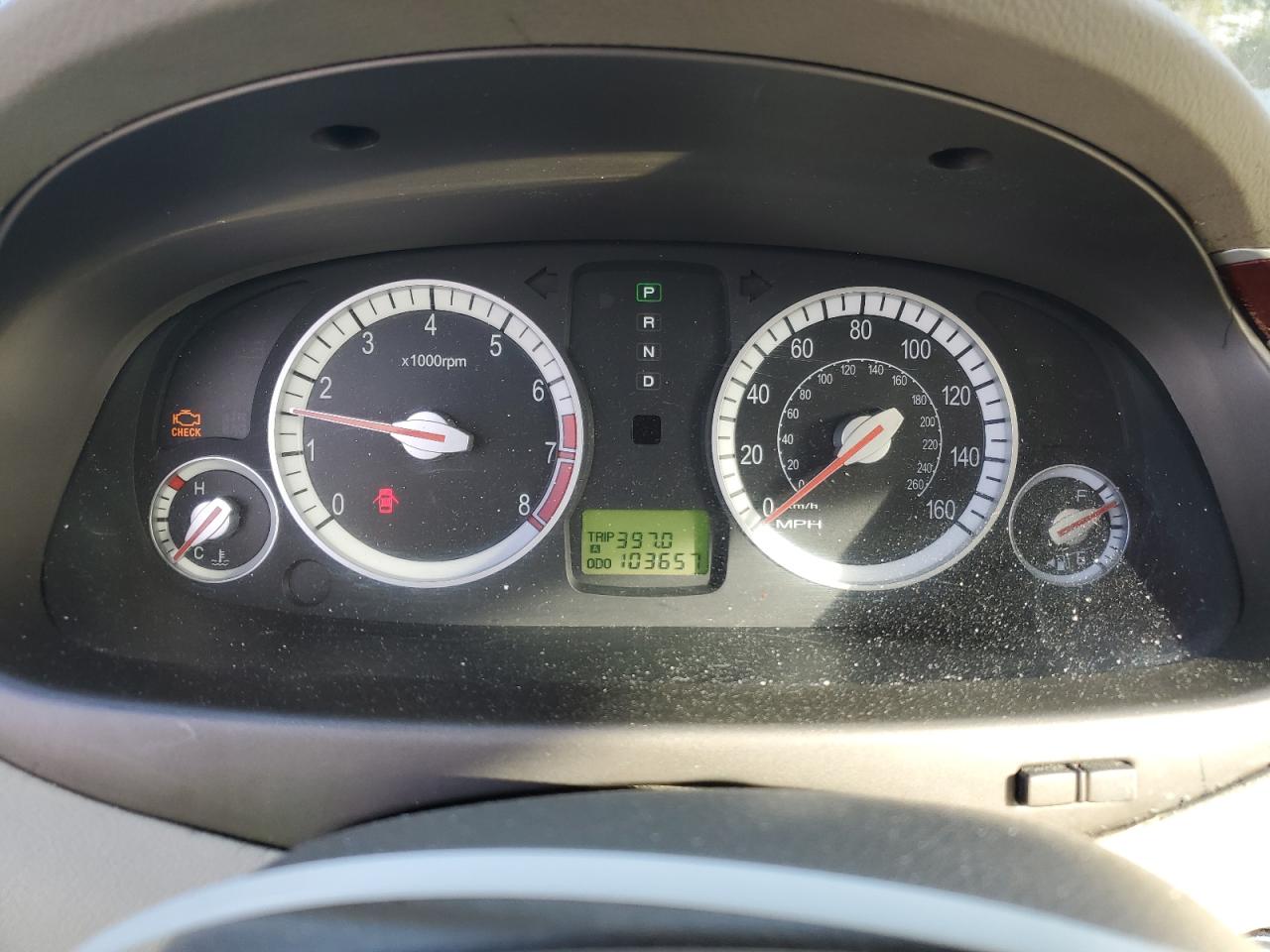 2006 Hyundai Azera VIN KMHFC46F76A137195 Copart auction photo, front end / minor dent/scratches damage thumbnail 9
