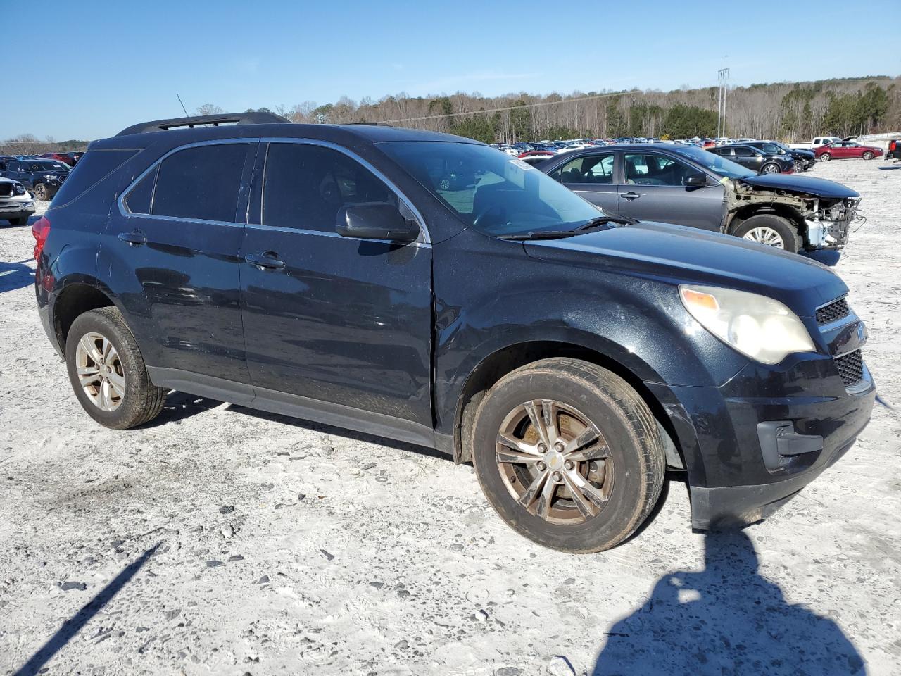 2011 Chevrolet Equinox VIN 2CNALDEC7B6455052 Copart auction photo, front end / undercarriage damage thumbnail 4