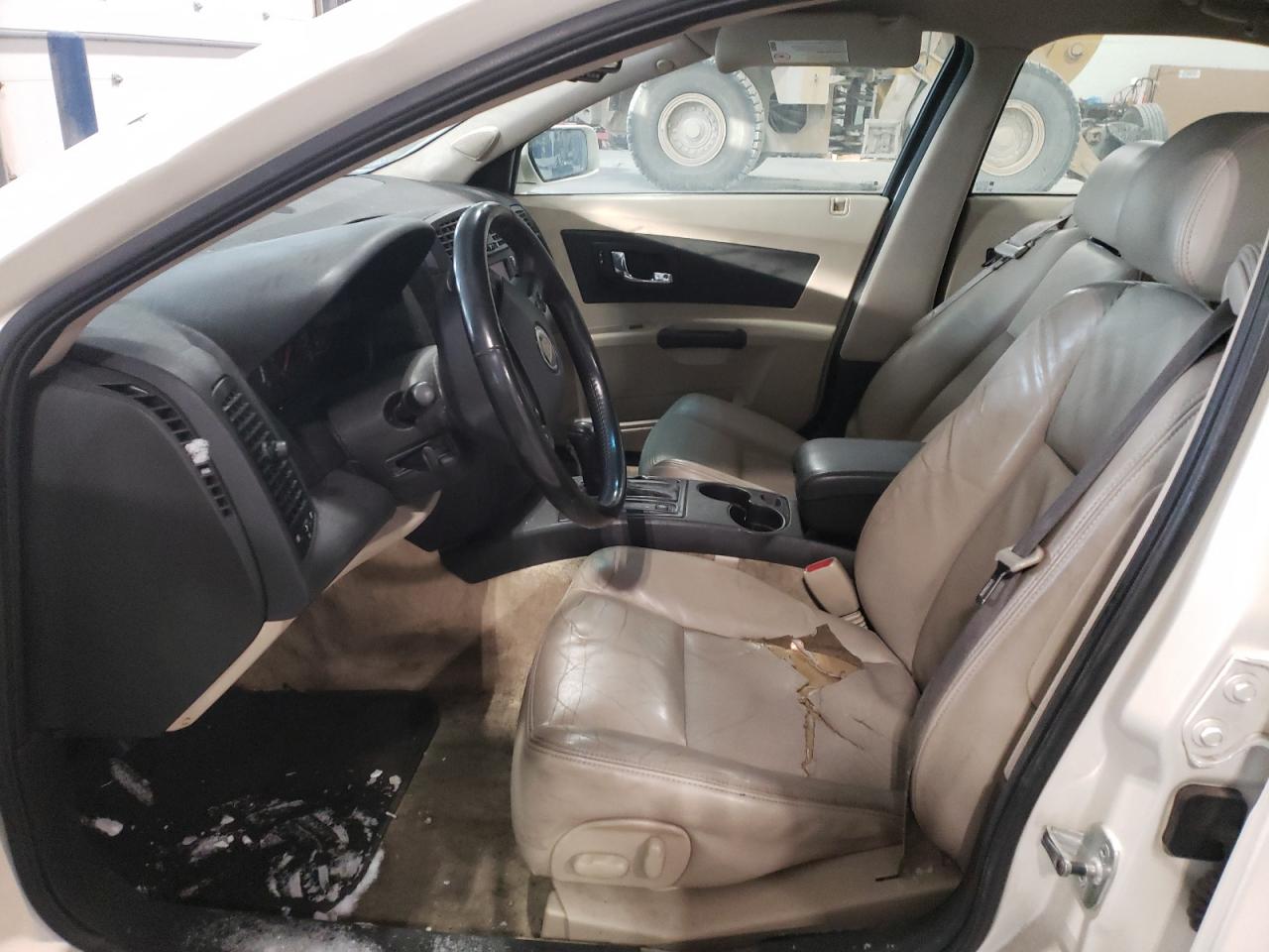 2003 Cadillac CTS VIN 1G6DM57N430174746 Copart auction photo, rear end / front end damage thumbnail 7