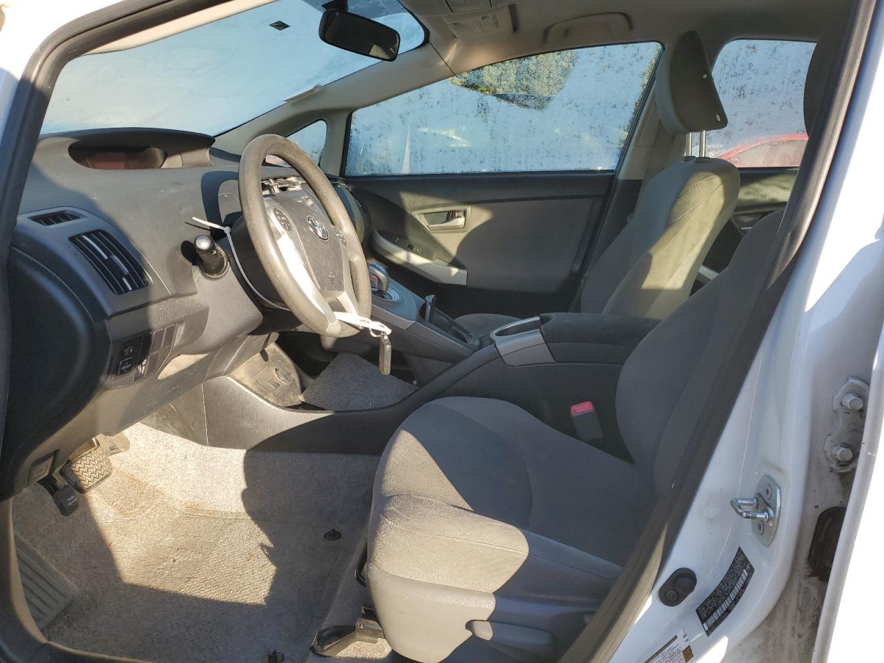 2012 Toyota Prius VIN JTDKN3DU9C5512923 Copart auction photo, rear end damage thumbnail 7