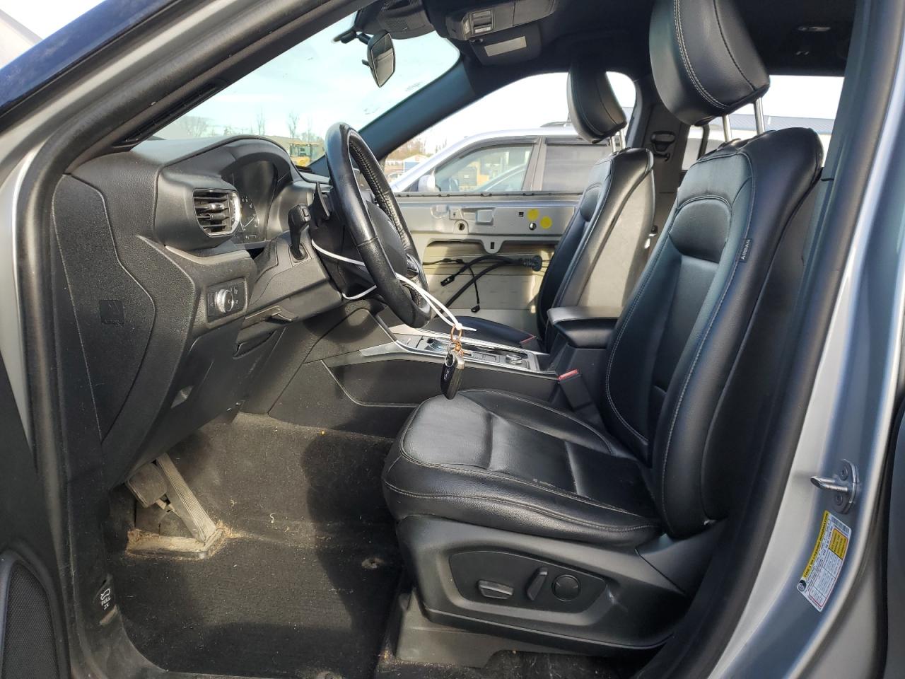 2020 Ford Explorer VIN 1FMSK8DH3LGA33079 Copart auction photo, front end / rear end damage thumbnail 7