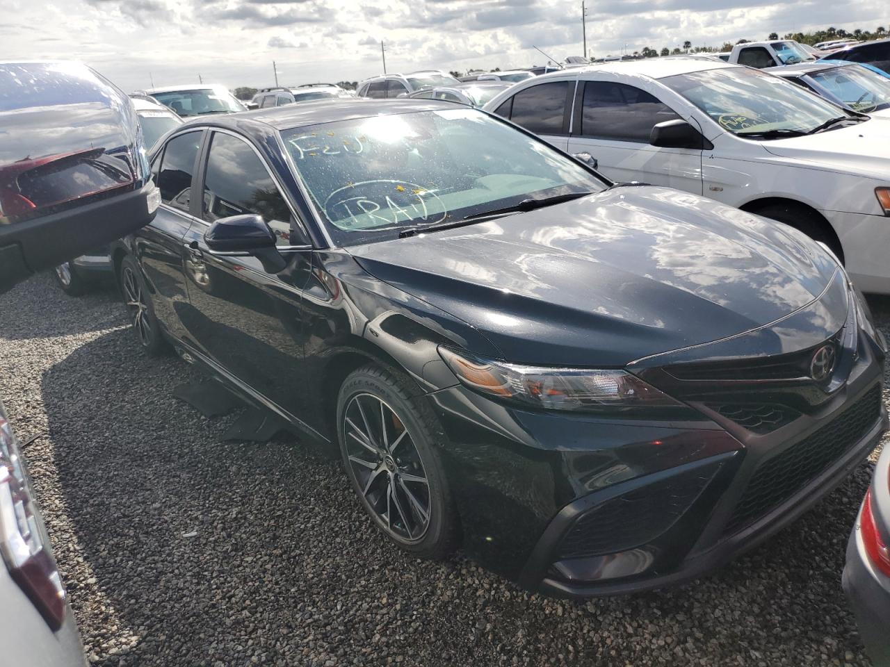 2021 Toyota Camry VIN 4T1T11AK8MU529948 Copart auction photo, water/flood damage thumbnail 4