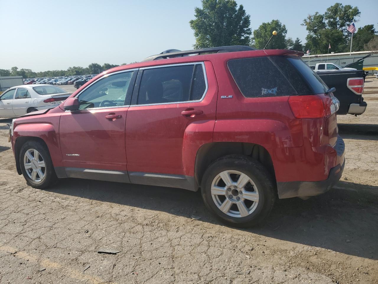 2015 GMC Terrain VIN 2GKALREK7F6261639 Copart auction photo, all over damage thumbnail 2