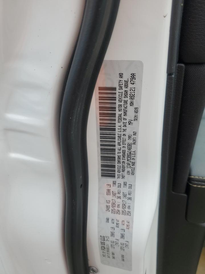 2016 Jeep Grand Cherokee VIN 1C4PJMCB9GW148381 Copart auction photo, side / front end damage thumbnail 13