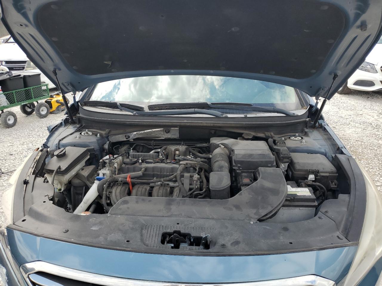 2015 Hyundai Sonata VIN 5NPE24AF5FH165743 Copart auction photo, front end damage thumbnail 11