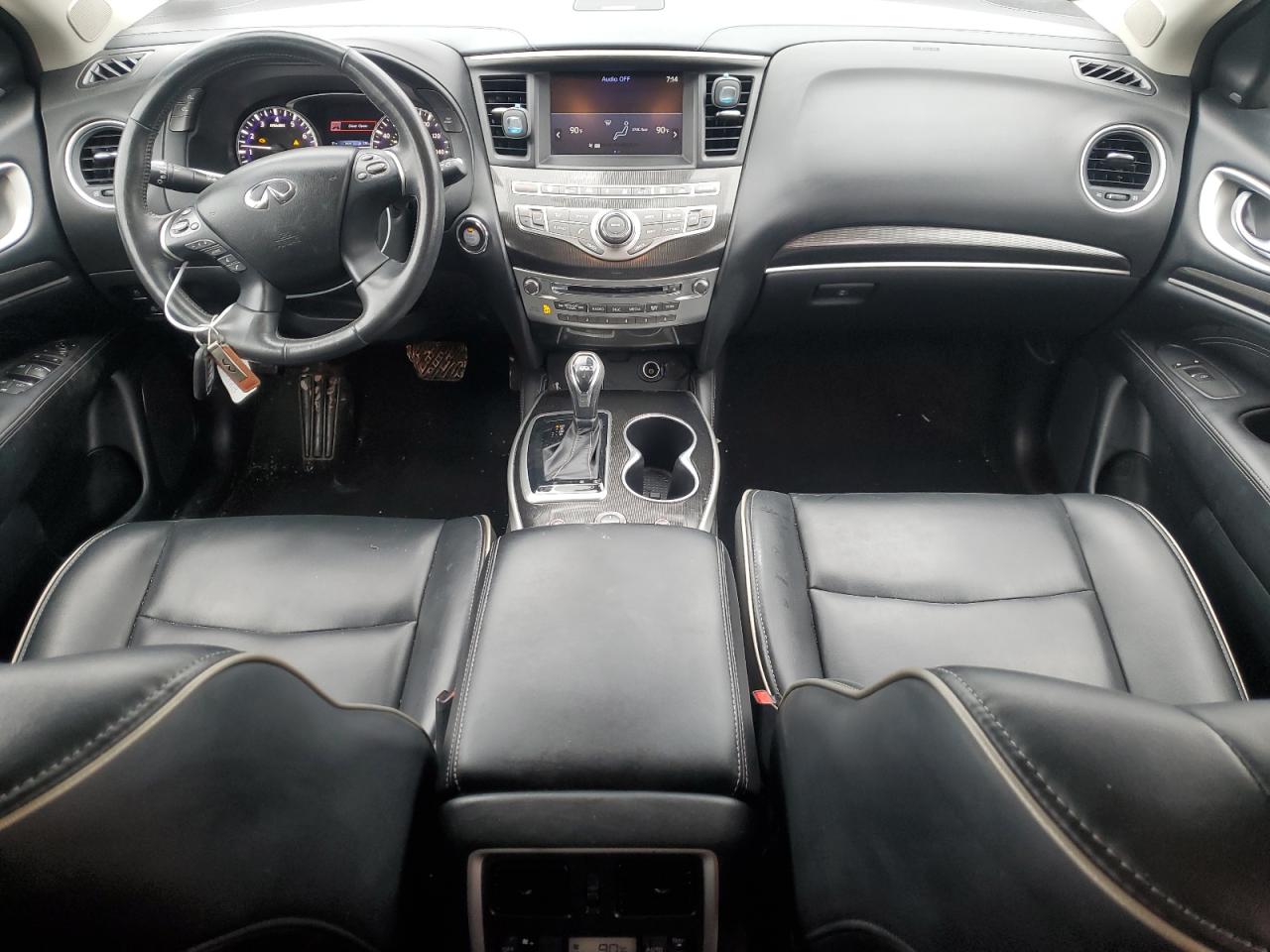 2020 Infiniti QX60 VIN 5N1DL0MM3LC510587 Copart auction photo, front end damage thumbnail 8