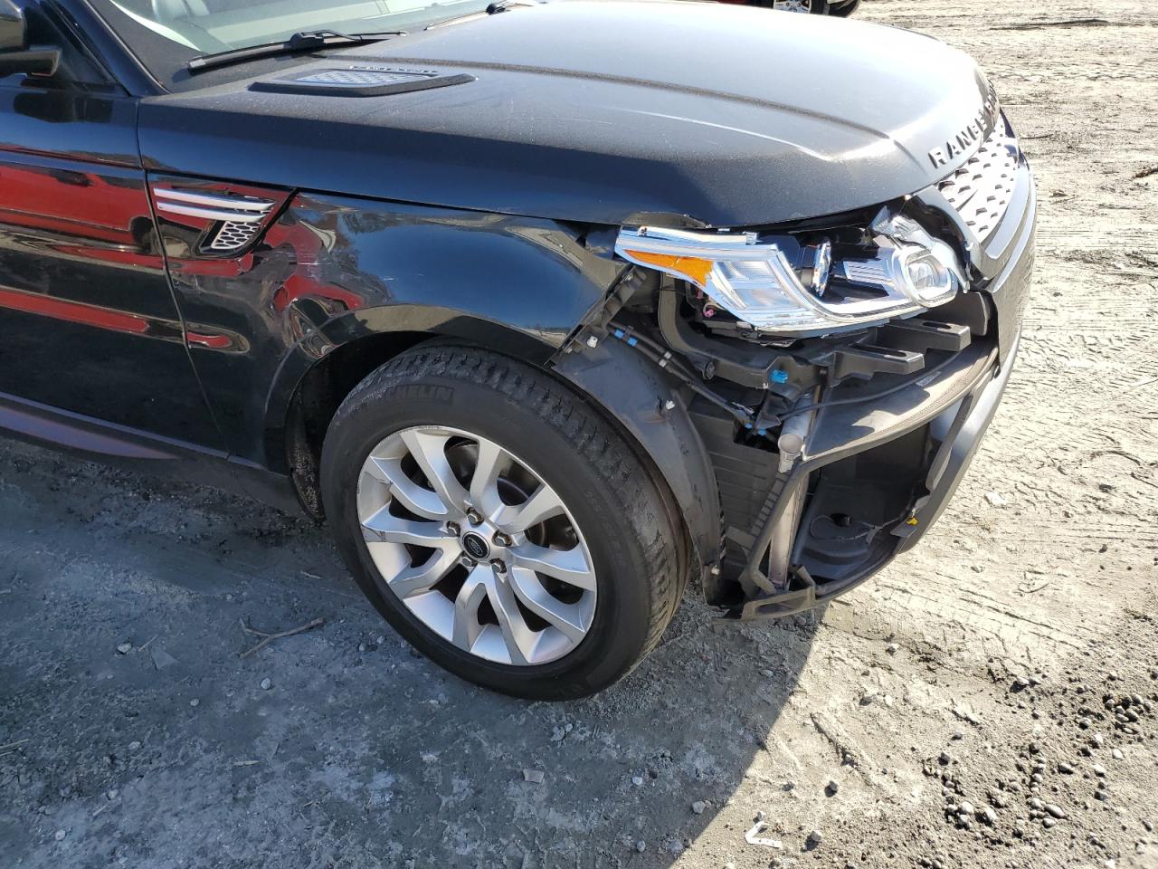 2014 Land Rover Range Rover VIN SALWR2VFXEA302012 Copart auction photo, front end damage thumbnail 9