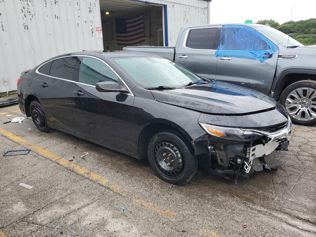 2021 Chevrolet Malibu VIN 1G1ZG5ST0MF058757 Copart auction photo, all over / undercarriage damage thumbnail 4