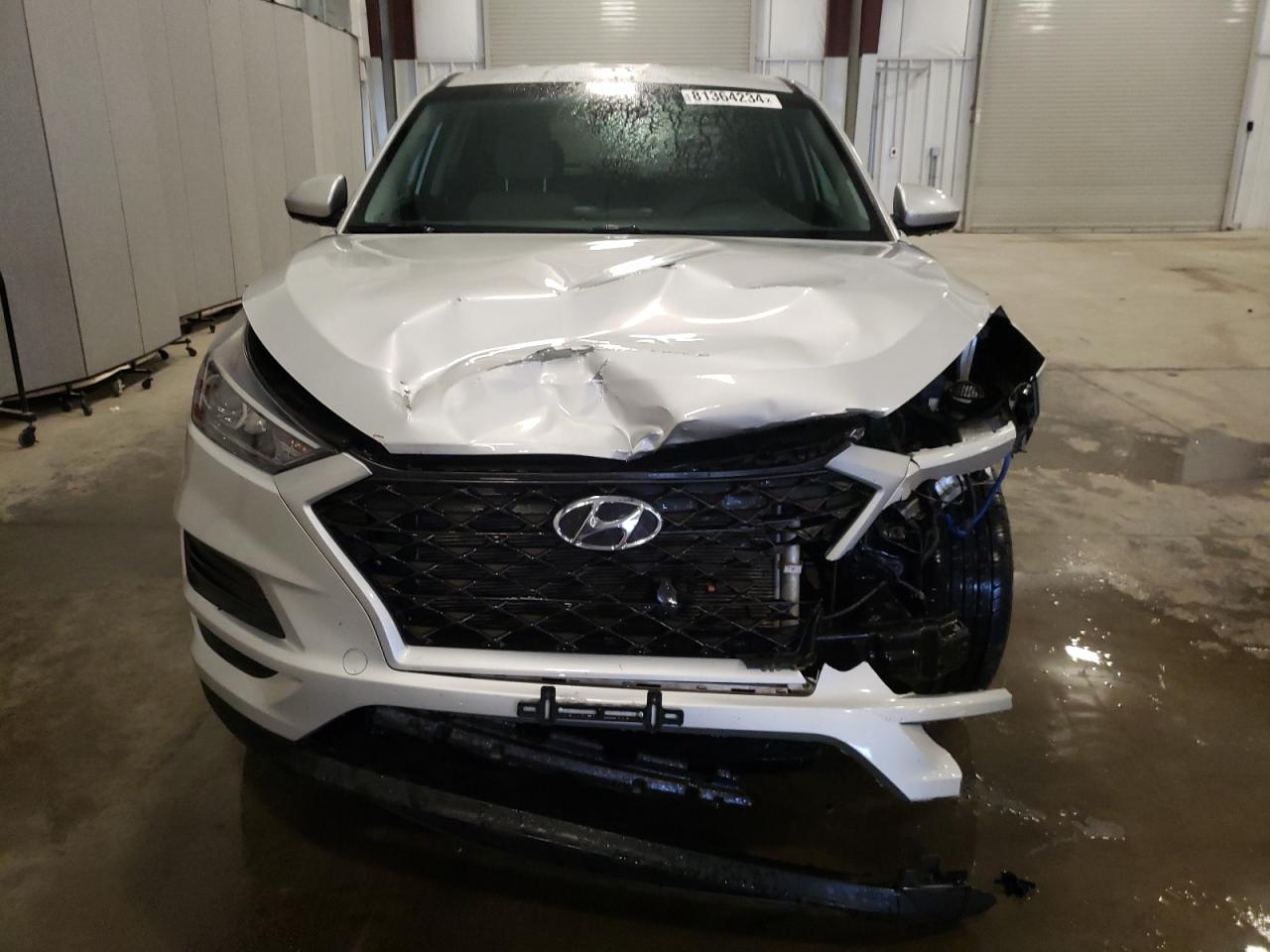 2019 Hyundai Tucson VIN KM8J23A44KU887014 Copart auction photo, front end damage thumbnail 5