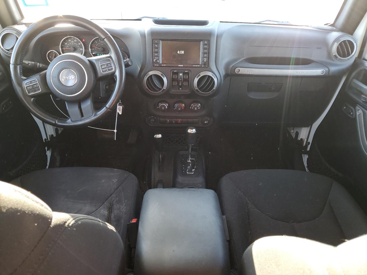 2015 Jeep Wrangler VIN 1C4BJWDG8FL736143 Copart auction photo, side damage thumbnail 8