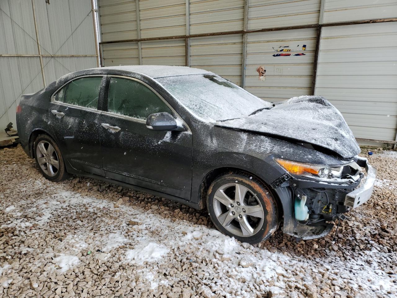 2012 Acura TSX VIN JH4CU2F62CC000138 Copart auction photo, front end / mechanical damage thumbnail 4