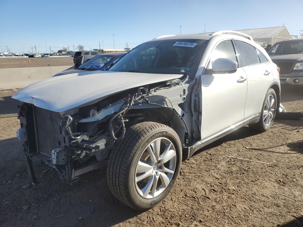 2014 Infiniti QX70 VIN JN8CS1MWXEM413107