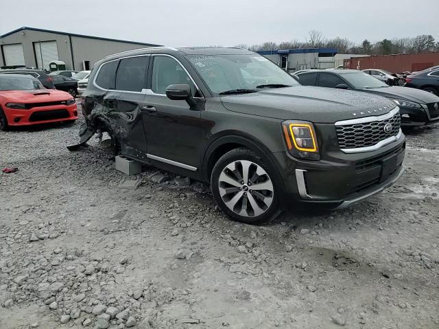 2021 KIA Telluride VIN 5XYP34HC0MG128346 Copart auction photo, side / rear end damage thumbnail 14