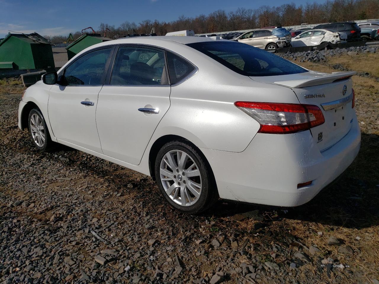 2013 Nissan Sentra VIN 3N1AB7AP5DL745325 Copart auction photo, front end damage thumbnail 2