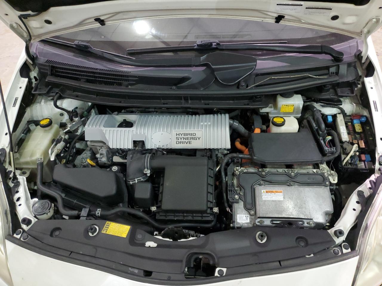 2012 Toyota Prius VIN JTDKN3DU0C5408384 Copart auction photo, front end / side damage thumbnail 11