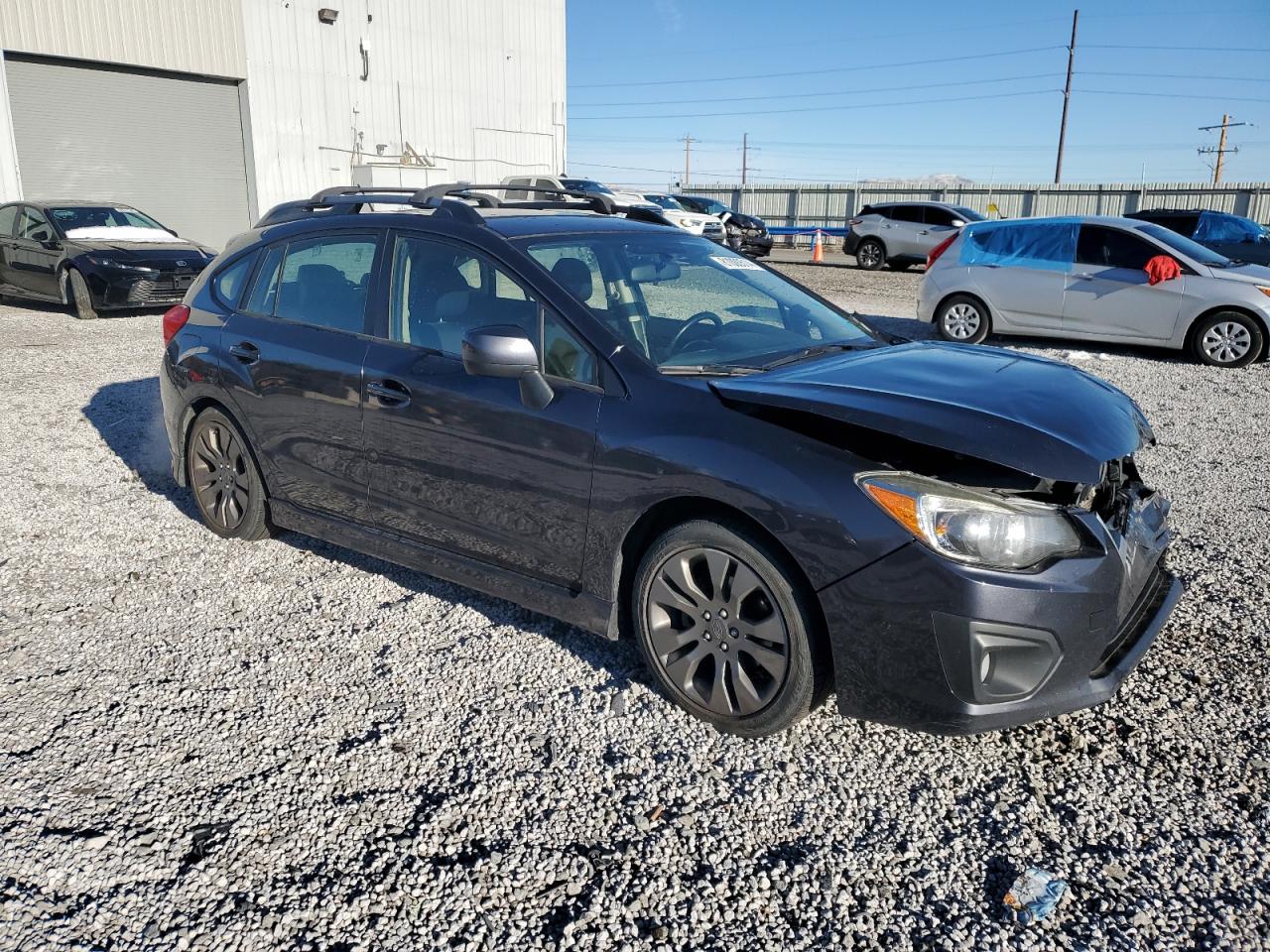 2014 Subaru Impreza VIN JF1GPAL61E8290859 Copart auction photo, front end damage thumbnail 4