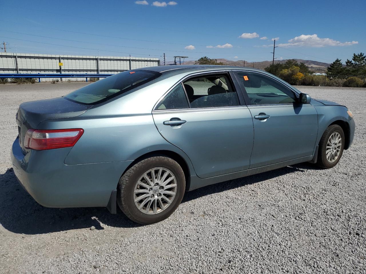 2007 Toyota Camry VIN 4T1BE46K17U557458 Copart auction photo, front end / side damage thumbnail 3