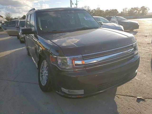 2019 Ford Flex VIN 2FMGK5C8XKBA07722 Copart auction photo, front end / side damage thumbnail 11