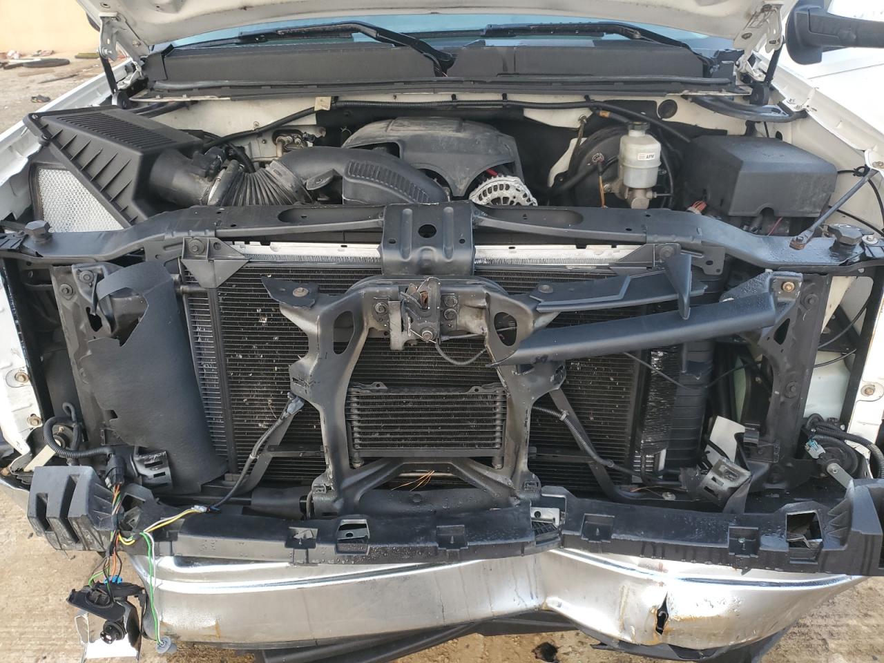 2013 GMC Sierra VIN 3GTP1VE04DG185513 Copart auction photo, front end damage thumbnail 12