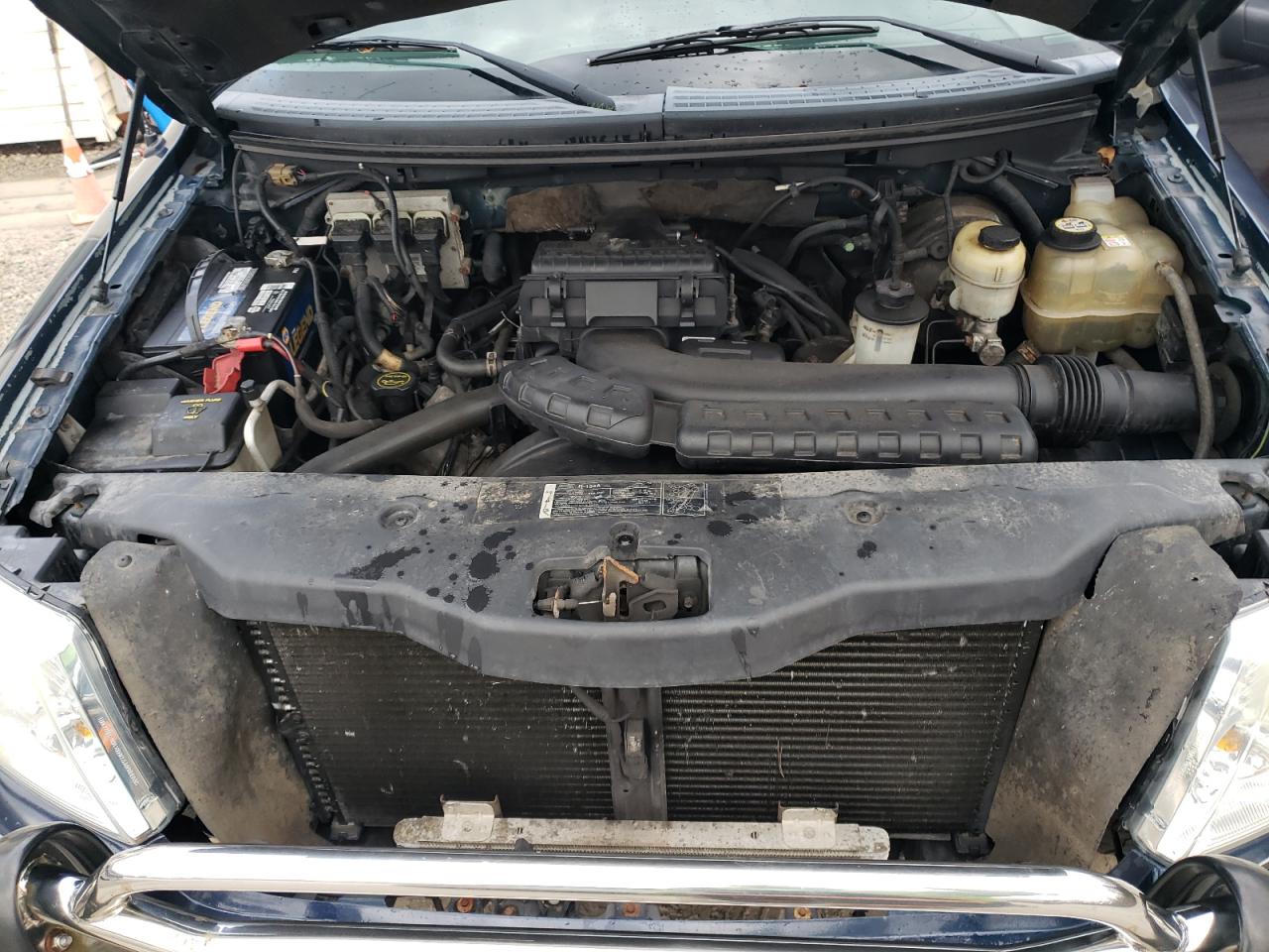 2005 Ford F-150 VIN 1FTPX04535KD91625 Copart auction photo, mechanical / rear end damage thumbnail 11