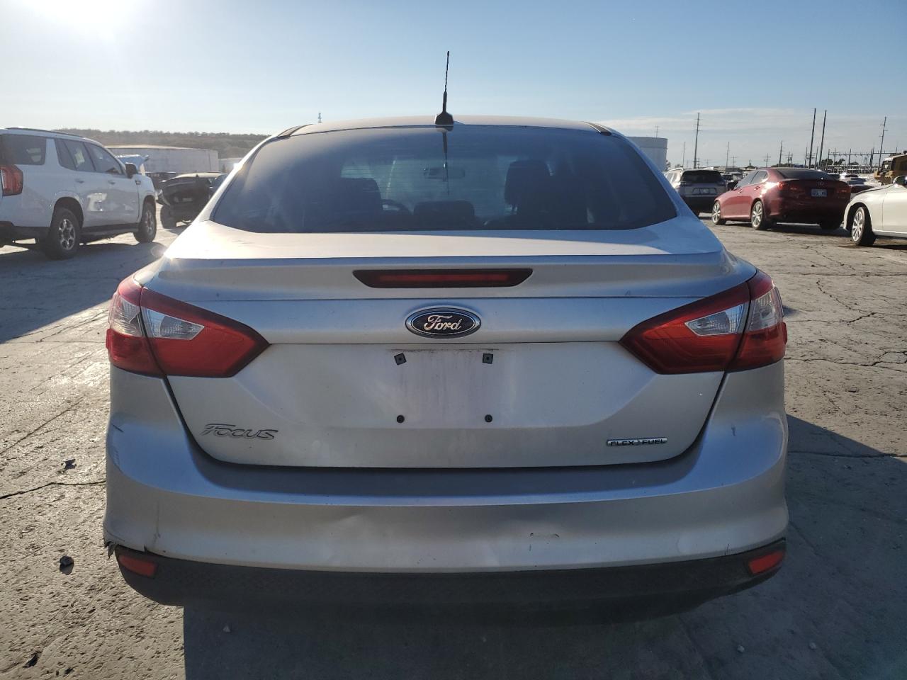 2014 Ford Focus VIN 1FADP3E21EL183834 Copart auction photo, undercarriage / front end damage thumbnail 6