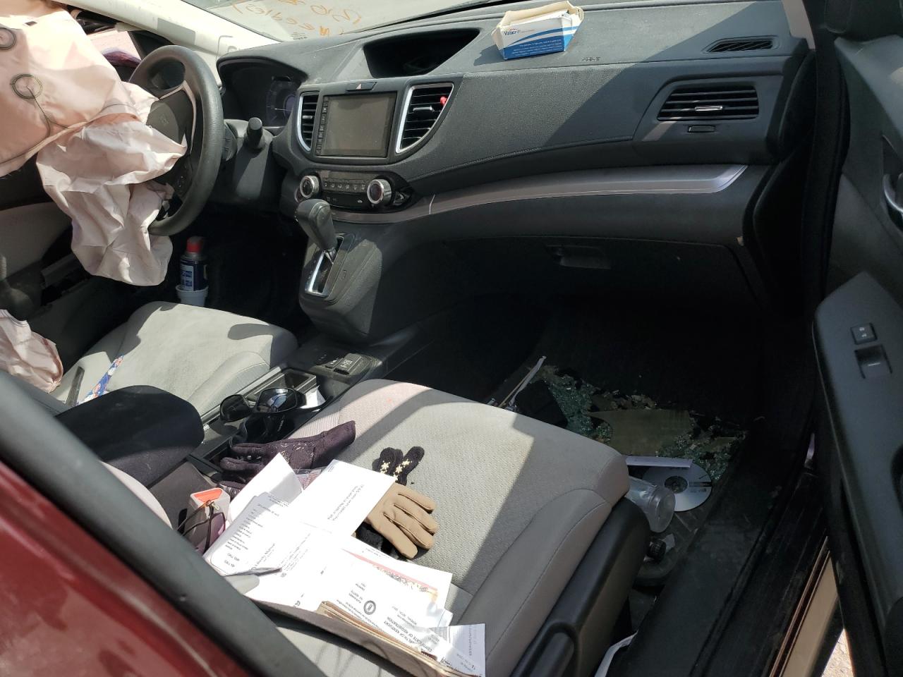 2015 Honda CR-V VIN 2HKRM4H53FH660984 Copart auction photo, side / front end damage thumbnail 8
