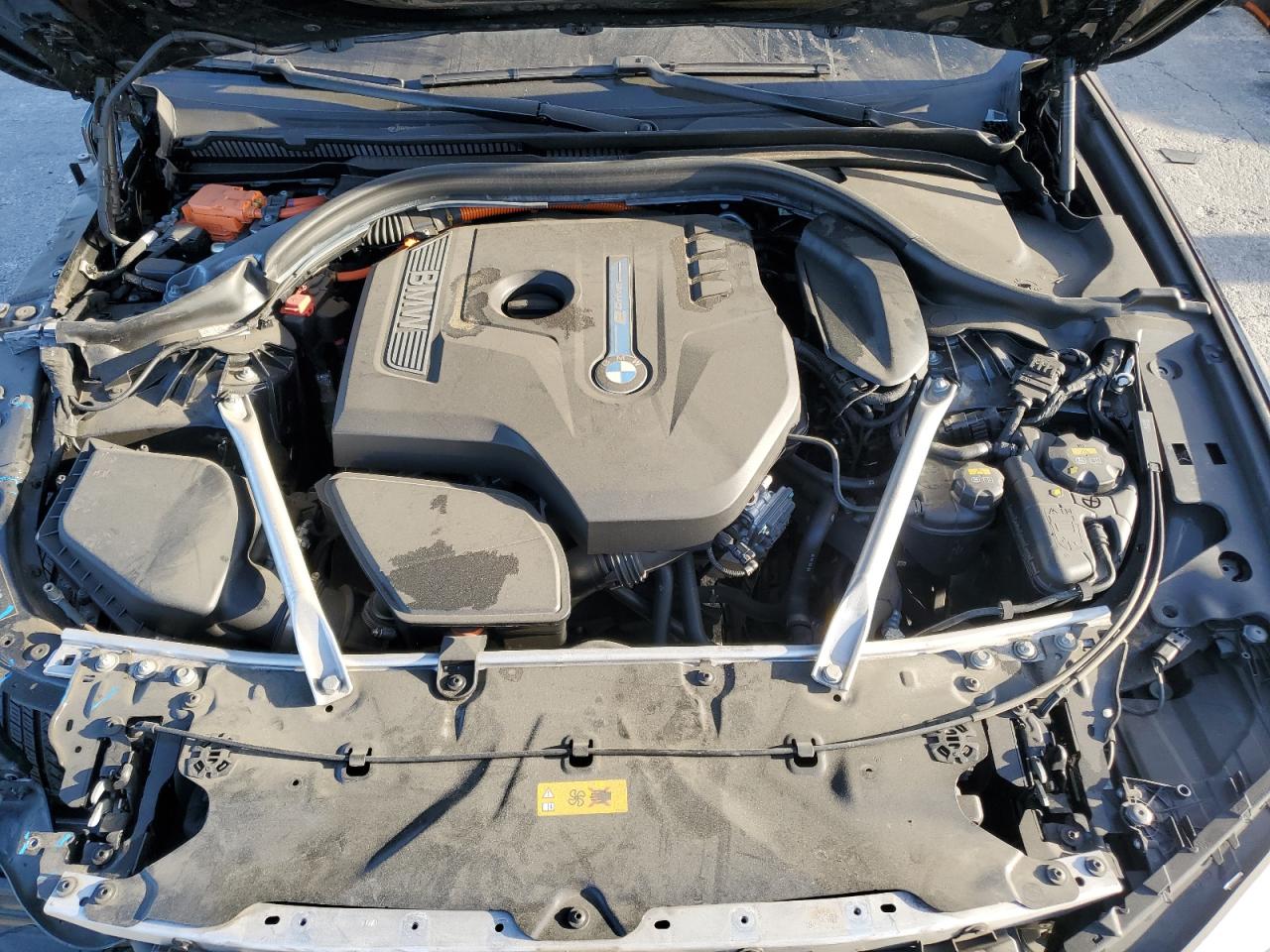 2019 BMW 5er VIN WBAJA9C58KB253813 Copart auction photo, undercarriage / front end damage thumbnail 11