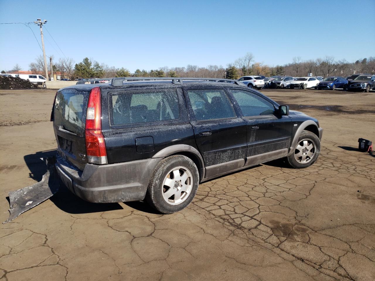 2004 Volvo XC70 VIN YV1SZ59H441124335 Copart auction photo, rear end damage thumbnail 3