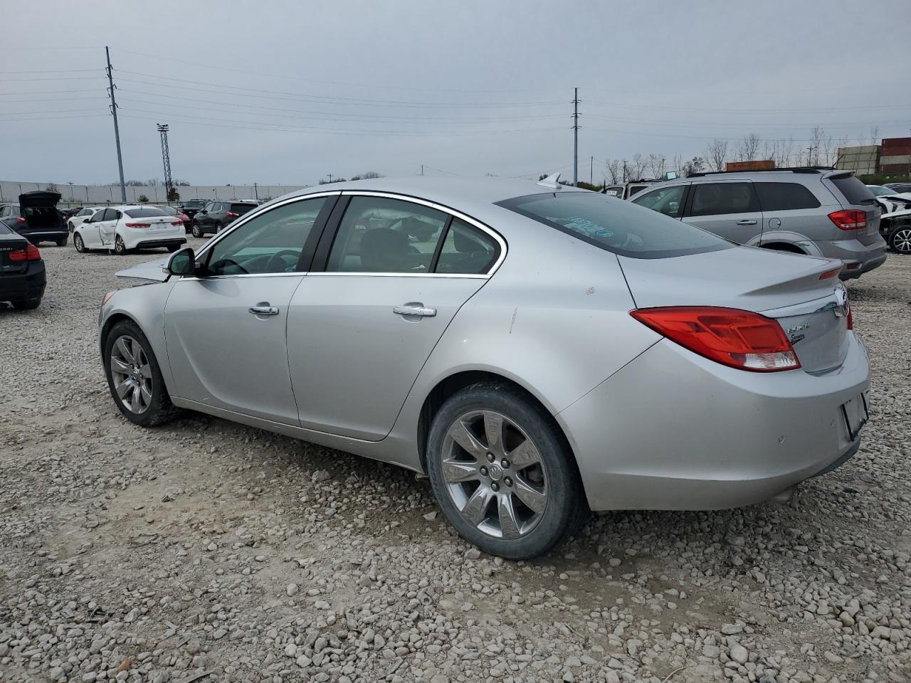 2013 Buick Regal VIN 2G4GT5GV8D9248802 Copart auction photo, undercarriage / front end damage thumbnail 2