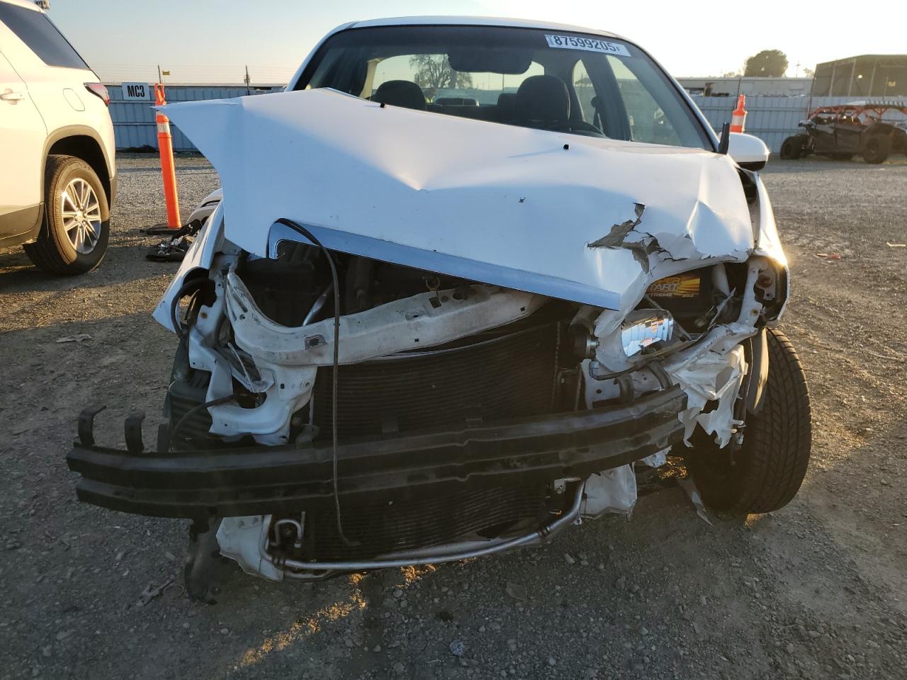 2011 Chevrolet Aveo VIN KL1TD5DEXBB124750 Copart auction photo, all over damage thumbnail 5