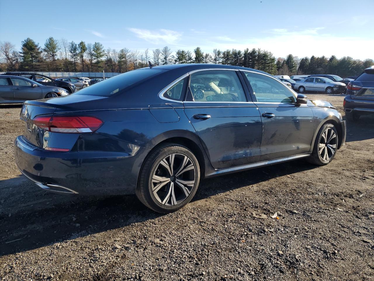 2021 Volkswagen Passat VIN 1VWSA7A31MC006477 Copart auction photo, front end / undercarriage damage thumbnail 3