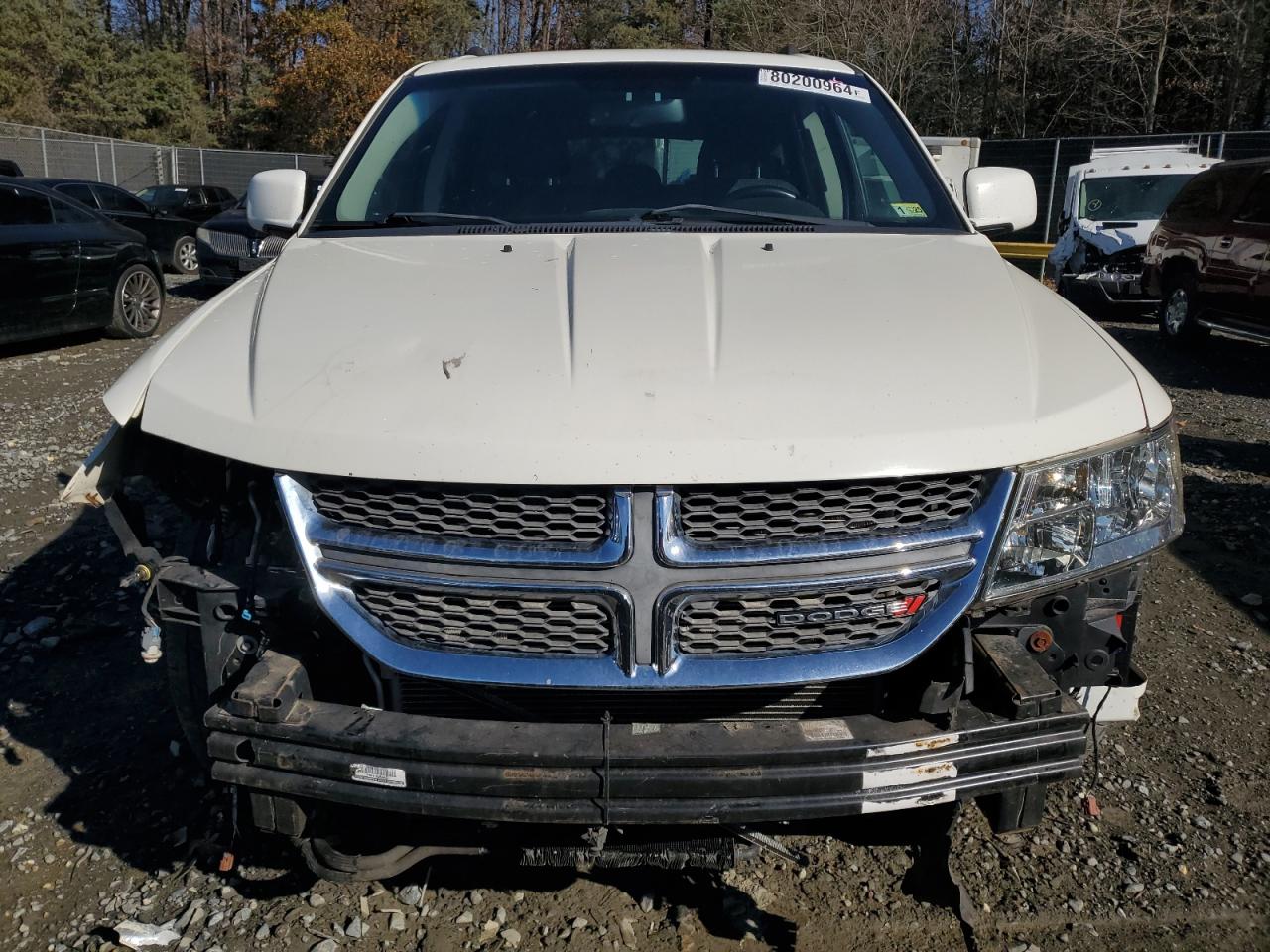 2013 Dodge Journey VIN 3C4PDCBG9DT677104 Copart auction photo, front end damage thumbnail 5