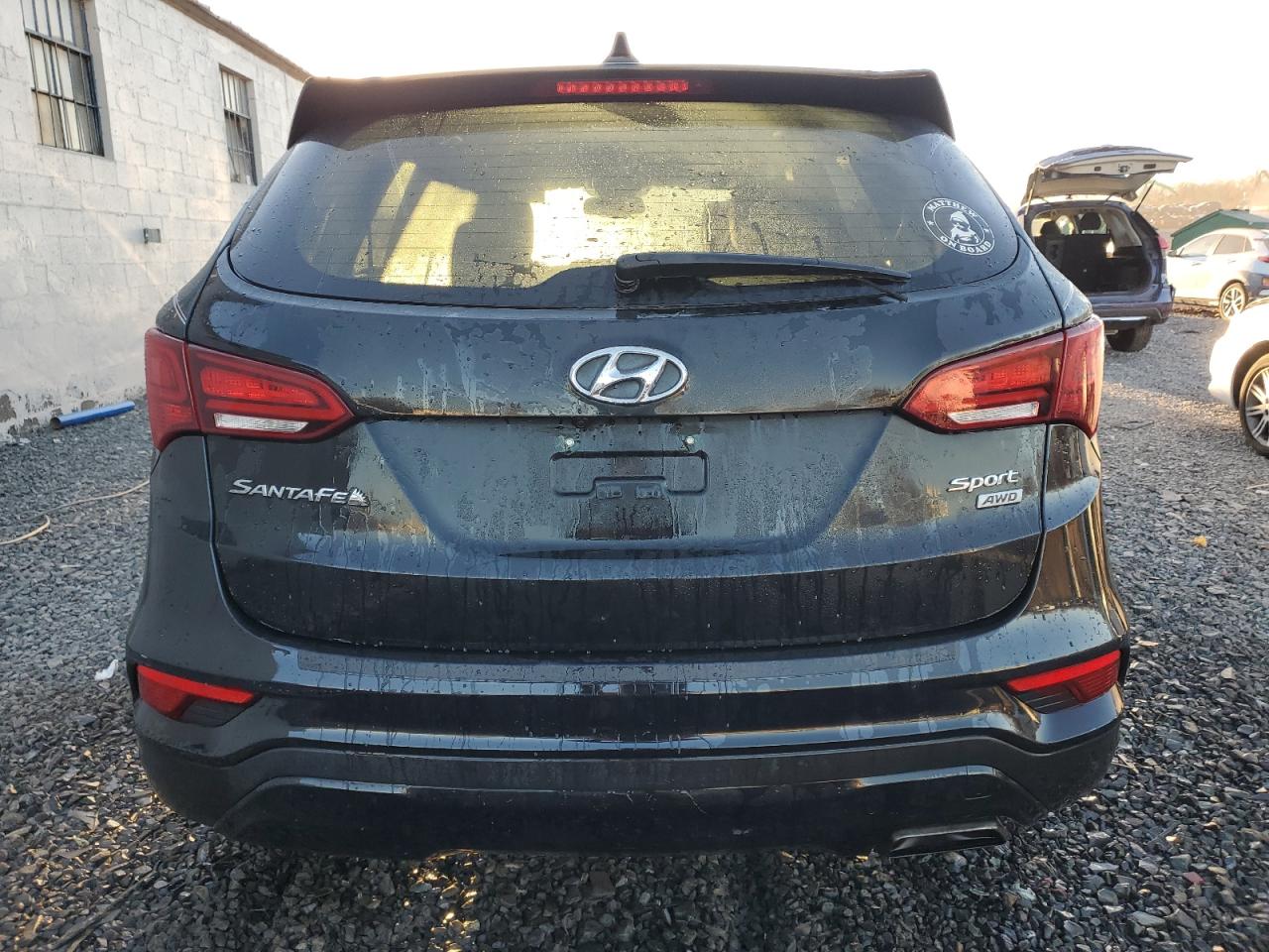 2017 Hyundai Santa Fe VIN 5XYZUDLB7HG388690 Copart auction photo, front end damage thumbnail 6