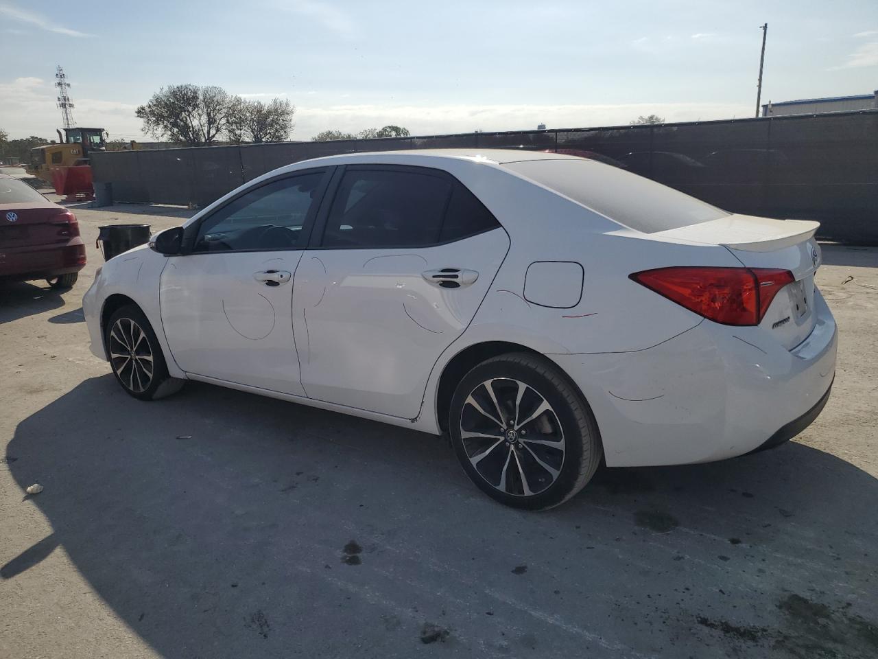 2017 Toyota Corolla VIN 2T1BURHE6HC842828 Copart auction photo, side damage thumbnail 2