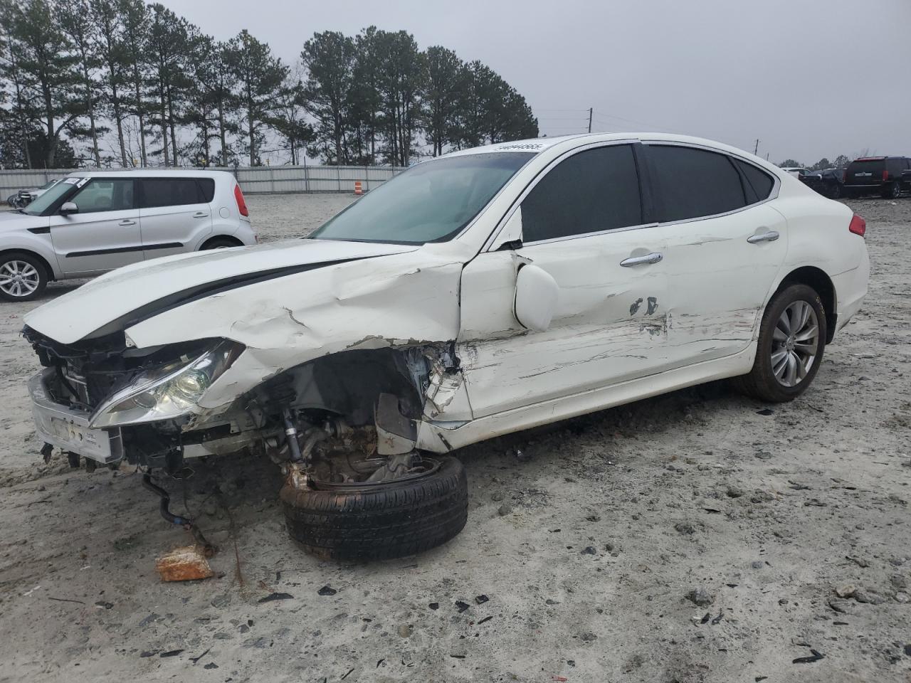 2013 Infiniti M VIN JN1BY1AP9DM514286 - Copart auction photo