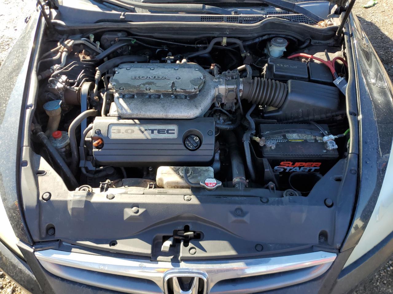 2007 Honda Accord VIN 1HGCM66877A024416 Copart auction photo, rear end damage thumbnail 11