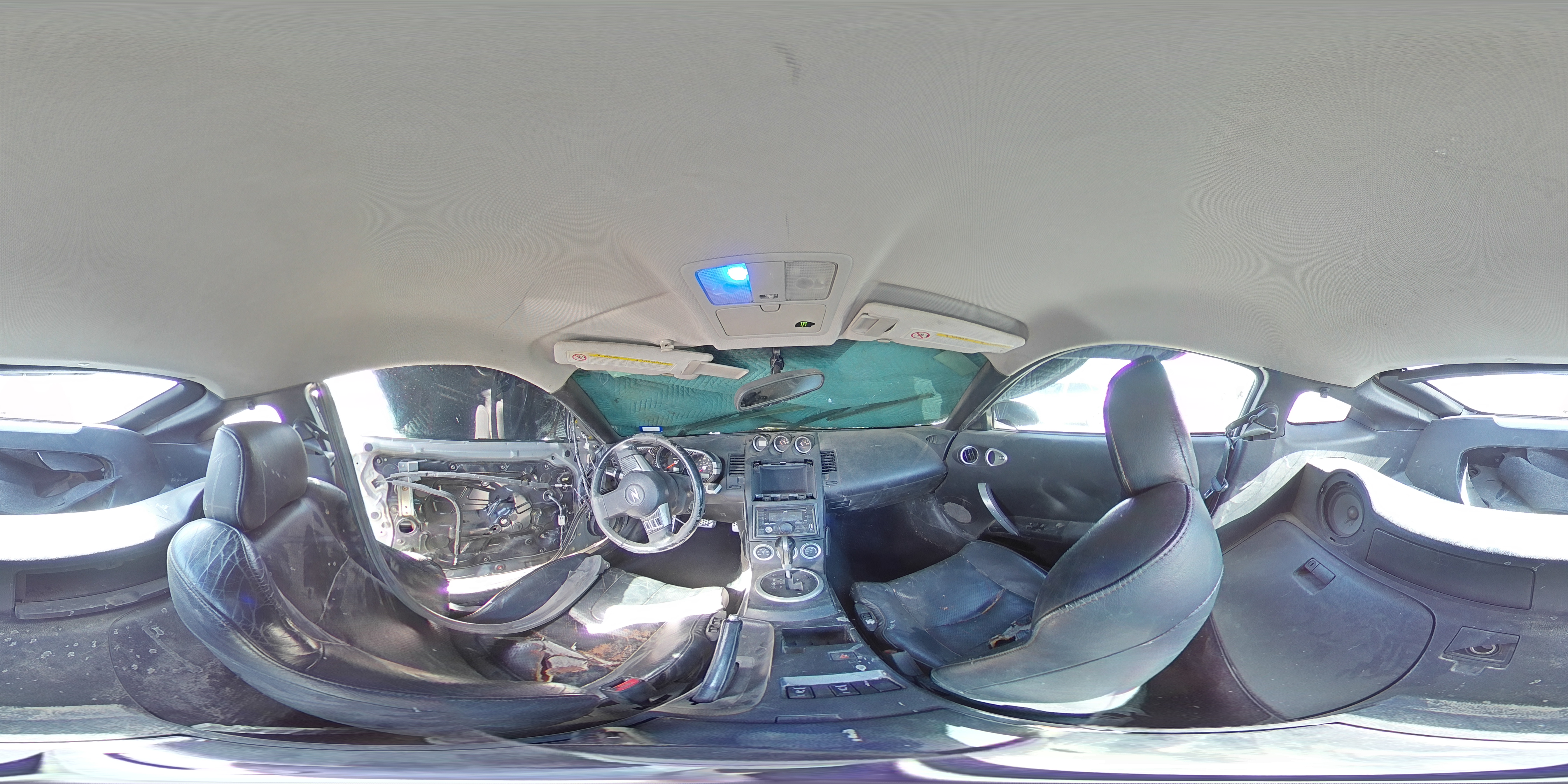 2005 Nissan 350Z VIN JN1AZ34D65M602736 Copart auction photo, all over damage thumbnail 13