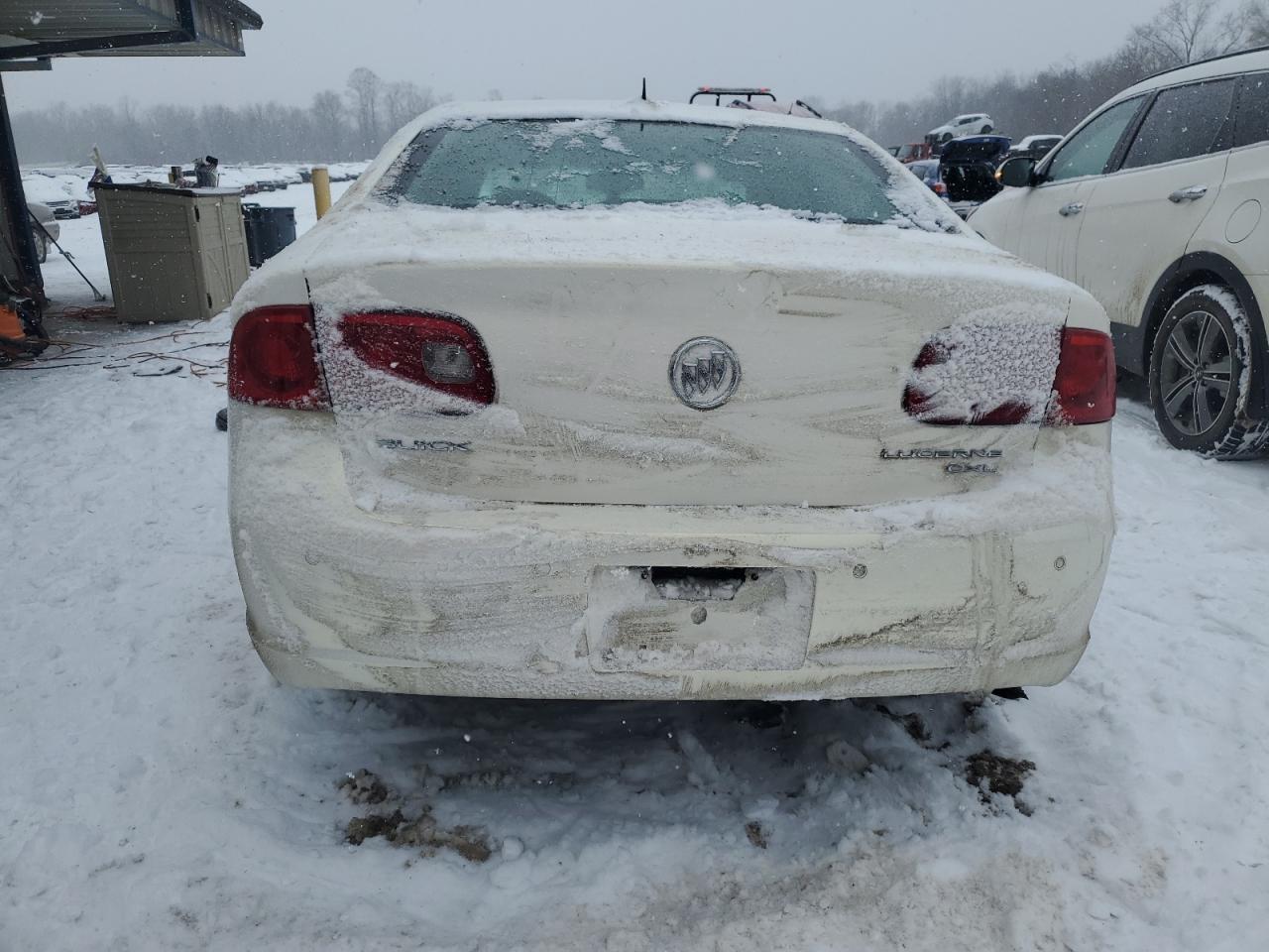 2007 Buick Lucerne VIN 1G4HD57277U134904 Copart auction photo, front end / side damage thumbnail 6