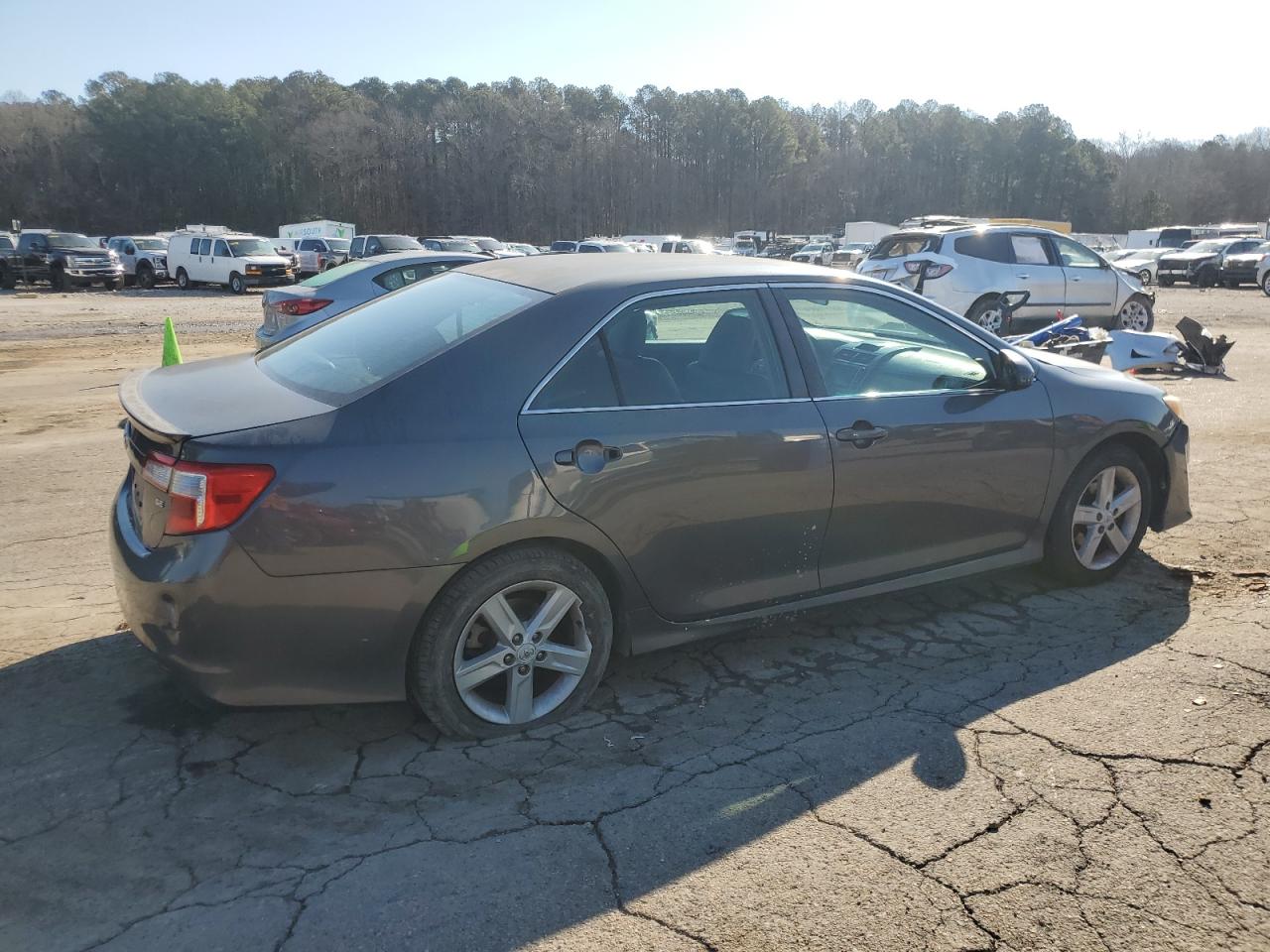 2012 Toyota Camry VIN 4T1BF1FK0CU069432 Copart auction photo, undercarriage / side damage thumbnail 3