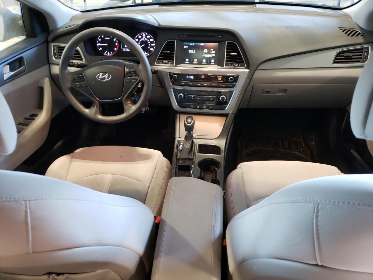 2016 Hyundai Sonata VIN 5NPE24AF2GH348132 Copart auction photo, vandalism damage thumbnail 8