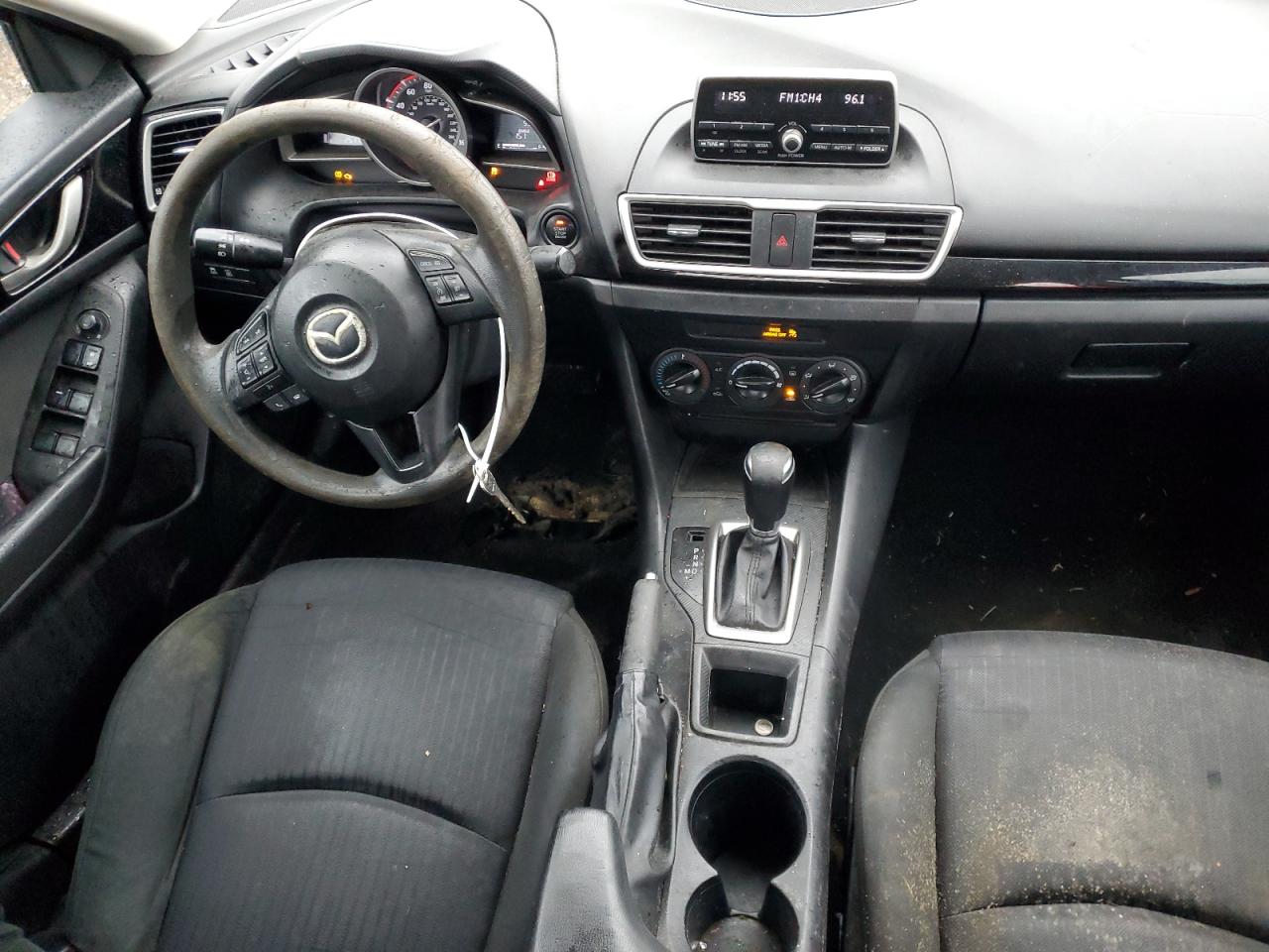 2014 Mazda 3 VIN JM1BM1U71E1140795 Copart auction photo, side / rear end damage thumbnail 8