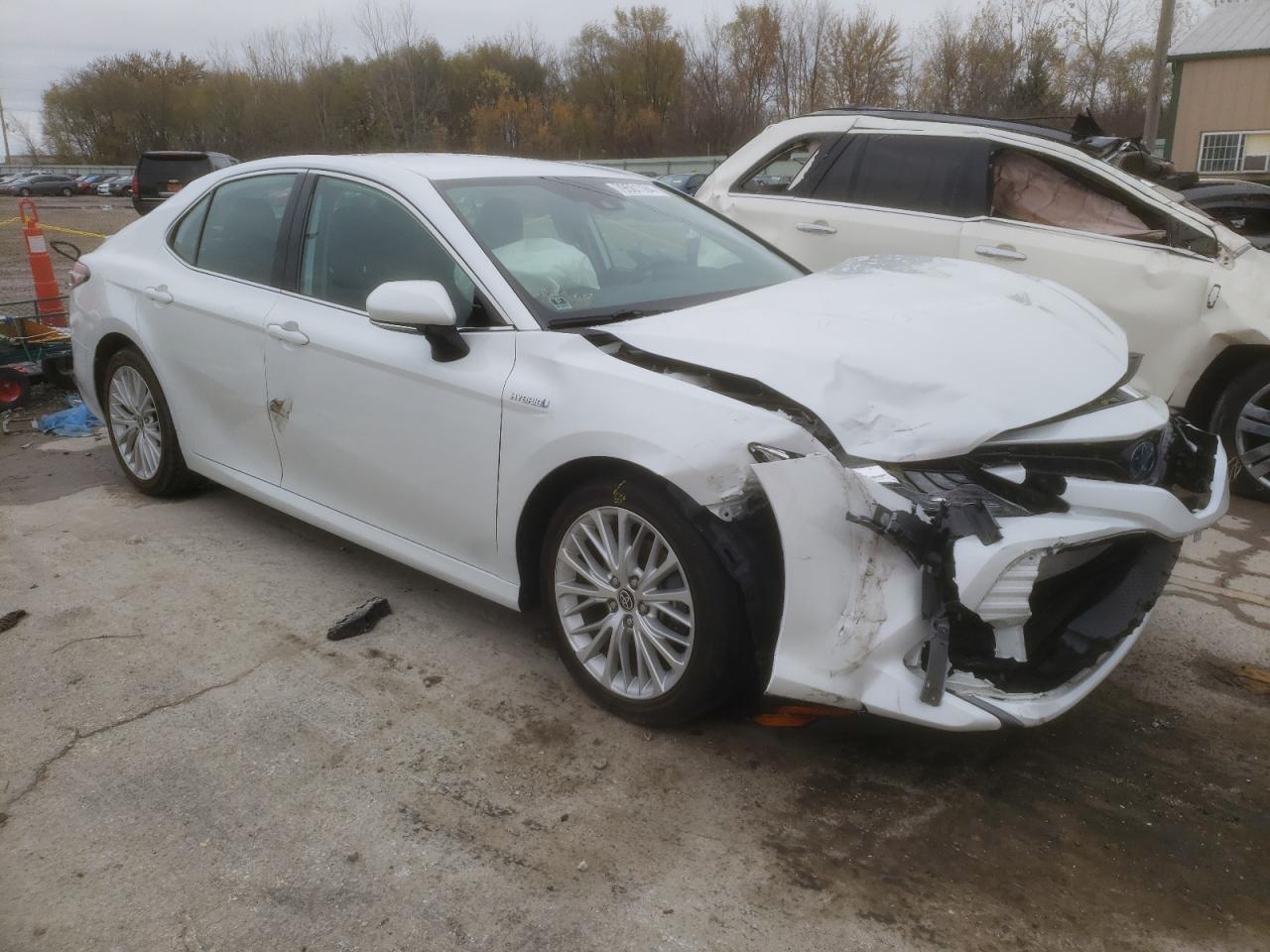2020 Toyota Camry VIN 4T1F31AKXLU538429 Copart auction photo, front end damage thumbnail 4