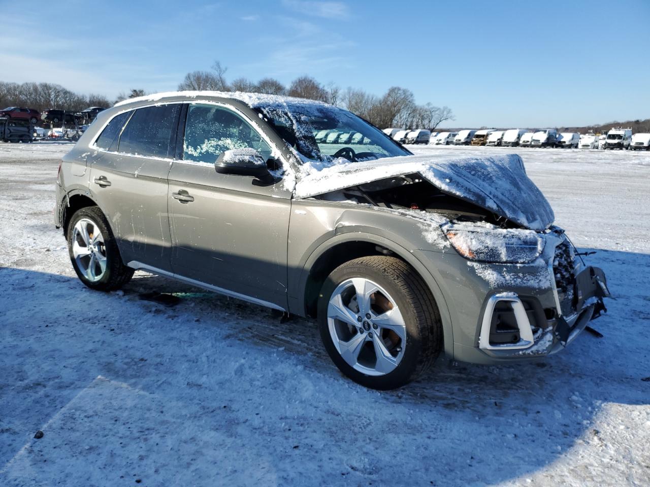 2023 Audi Q5 VIN WA1EAAFY2P2180824 Copart auction photo, front end / rear end damage thumbnail 4