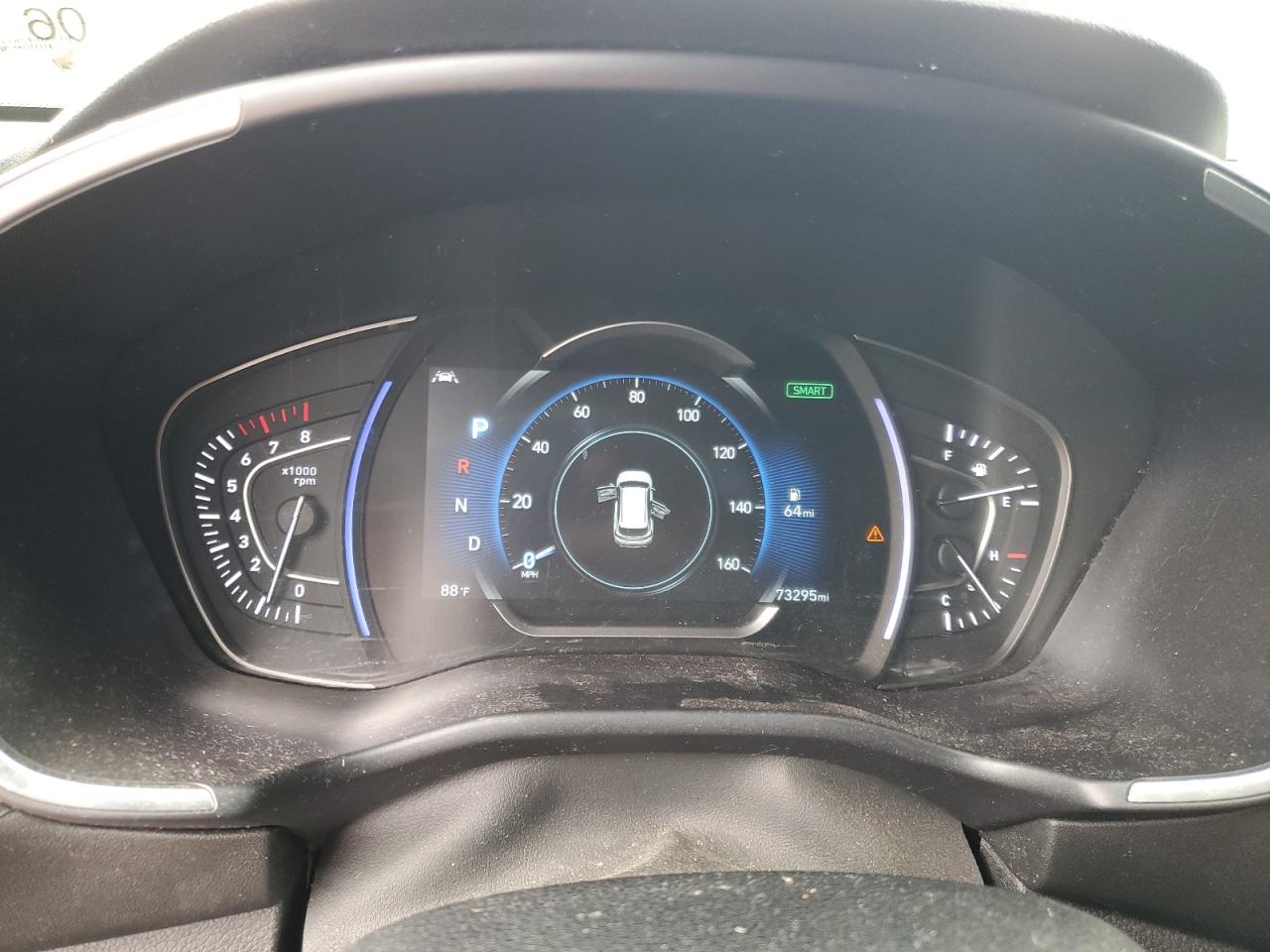 2020 Hyundai Santa Fe VIN 5NMS53AD7LH299357 Copart auction photo, all over damage thumbnail 9