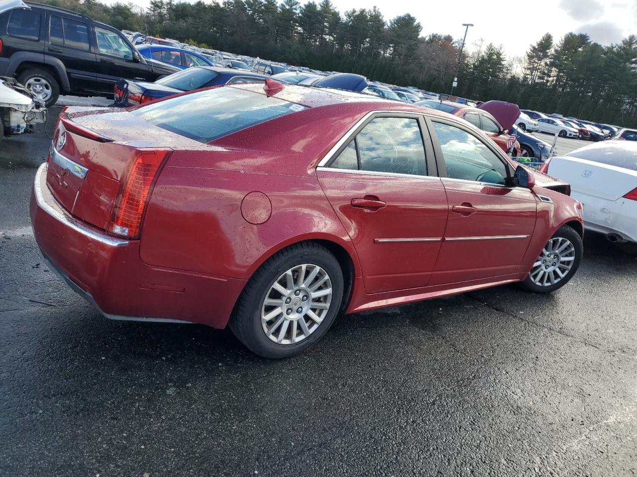 2012 Cadillac CTS VIN 1G6DG5E58C0116262 Copart auction photo, front end / minor dent/scratches damage thumbnail 3