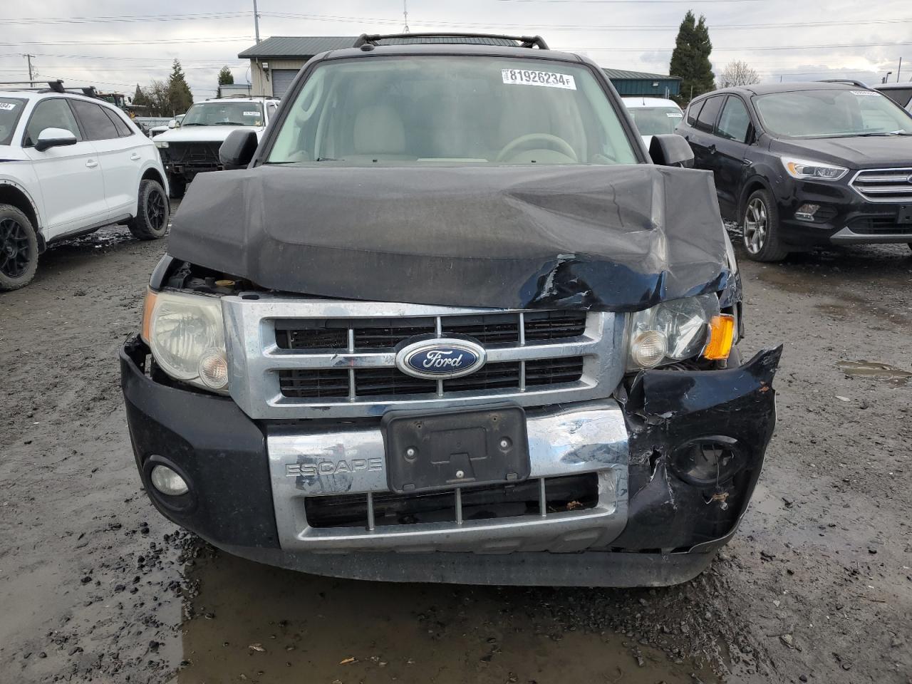 2012 Ford Escape VIN 1FMCU9E71CKA13940 Copart auction photo, front end damage thumbnail 5