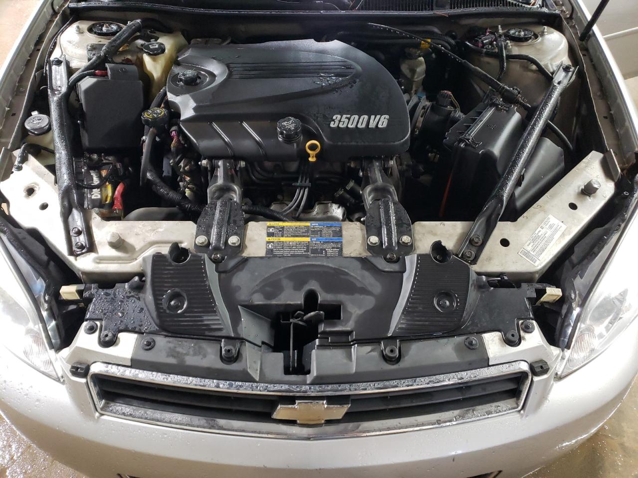 2007 Chevrolet Impala VIN 2G1WB58K379320929 Copart auction photo, front end / side damage thumbnail 11